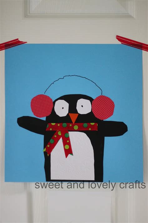 sweet and lovely crafts: cute penguin craft