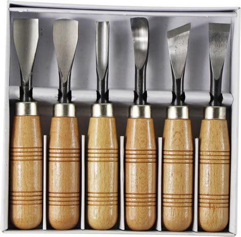 Uooom Lot De Pcs Mm Ciseaux Bois Pour Sculpteurs Professionnels