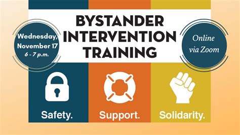 Bystander Intervention Training