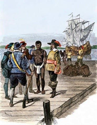 U.S. Timeline: 1619 - First African slaves landed at Jamestown