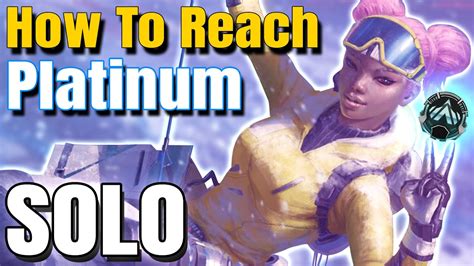 How To SOLO To Platinum In Apex Legends Season 8 RANKED Gold To