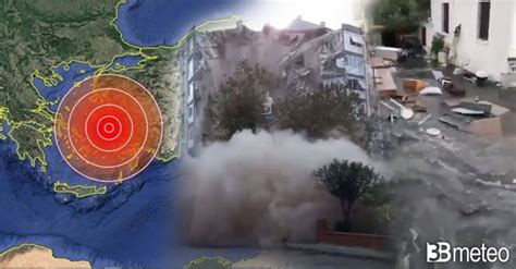 TERREMOTO Grecia E Turchia I VIDEO Dello TSUNAMI E Della SCOSSA 3B Meteo