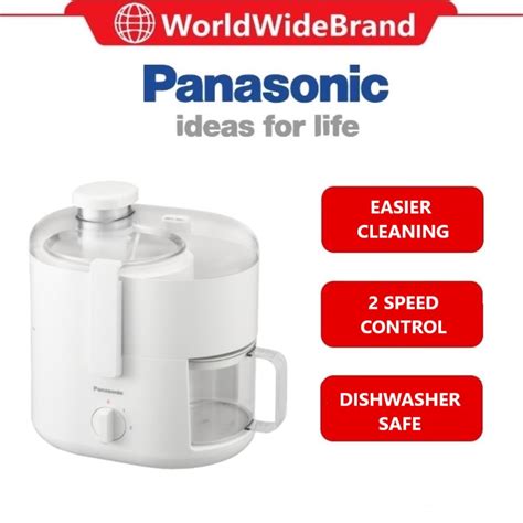 Panasonic Compact Juicer 0 6L MJ CS100WSK Fruit Juicer Pengisar