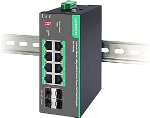 Linovision Industrial Ports Remote Cloud Managed Poe Switch With