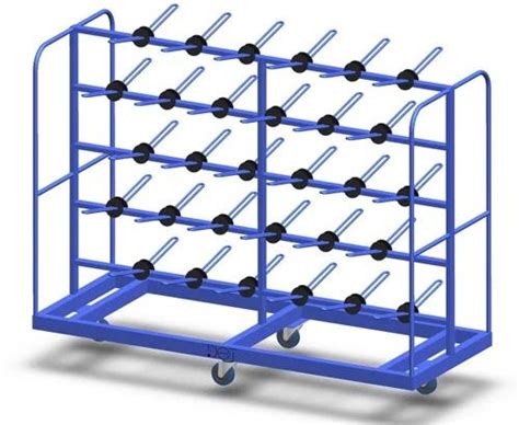 Mild Steel Bobbin Trolley Load Capacity Kg At Rs