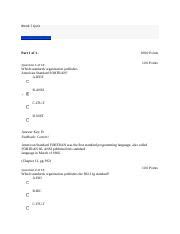 Issc Week Quiz Week Quiz Return To Assessment List Part Of