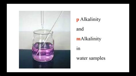 P Alkalinity And M Alkalinity In Water Youtube