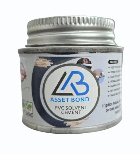 Ml Asset Bond Pvc Solvent Cement At Rs Pvc Solvent Cement In