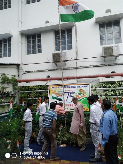 Independence Day Celebration In College Iem Group