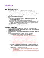 Cs Test Study Notes Pdf Cs Test Week The Propaganda