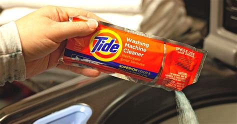 Tide Washing Machine Cleaner Pouches 21-Count Only $25.99 Shipped on Amazon