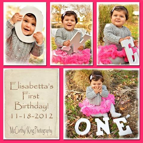 First Birthday Photos