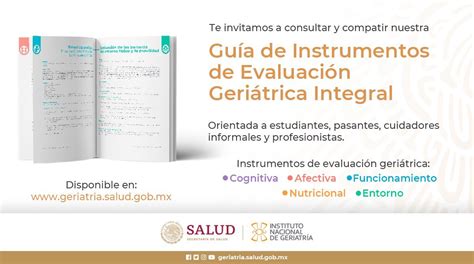 INGER Geriatría on Twitter Tener la Guía de instrumentos de