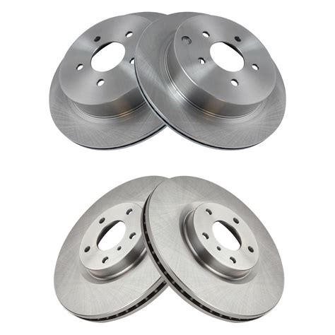 TRQ BKA11677 Front And Rear Disc Brake Kit With Ceramic Pads