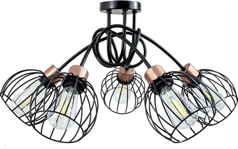 Led One Lampa Sufitowa Yrandol Wisz Ca Loft Drut Kula Opinie I