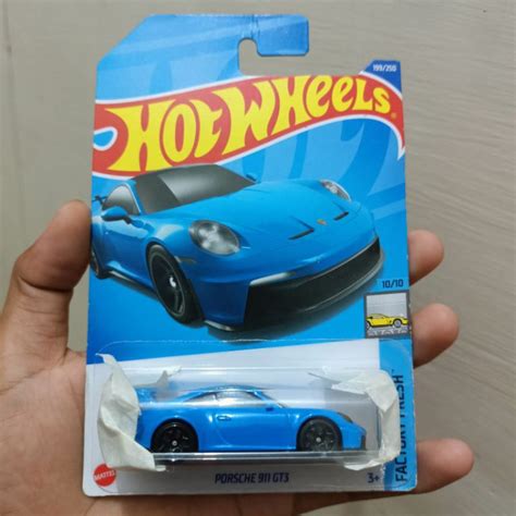 Jual Porsche Gt Biru Keren Hw Hot Wheels Danak Medan Shopee