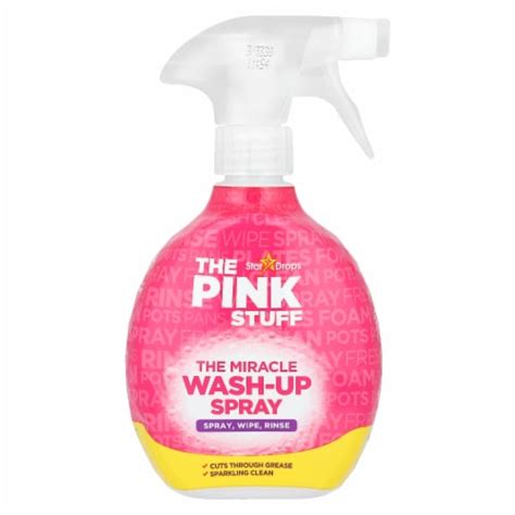 The Pink Stuff The Miracle Wash Up Spray 16 9 Fl Oz 500 Ml 16 9 Fl