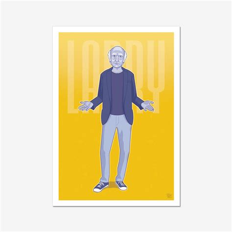 Larry David curb Your Enthusiasm Poster Wall Art Print unframed - Etsy