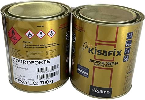 Cola De Contato Kisafix Couro Forte Plus 700 G Laercio Estofados