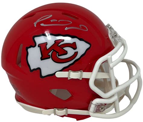 Patrick Mahomes Signed Chiefs Speed Mini Helmet (Fanatics) | Pristine Auction