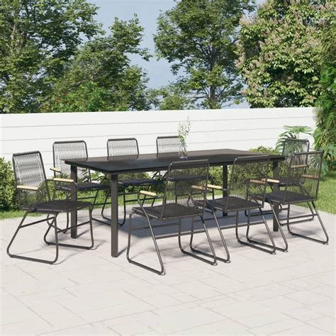 Festnight Rattan Gartenm Bel Set St Hle Mit Tisch Pvc Rattan