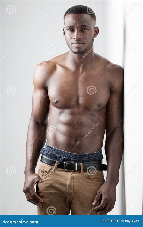 Dark Skinned Male Fitness Stock Photo - Image: 60910615