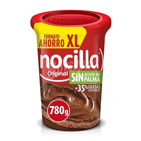 Nocilla Crema De Cacao Con Avellanas Original Sin Gluten Y Sin Aceite