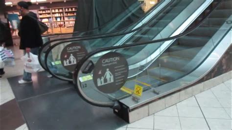 Schindler Double File Center Court Escalators Southpark Mall