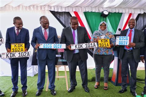 Kenya Finally Launches New Car Number Plates To Cost Ksh 3 000