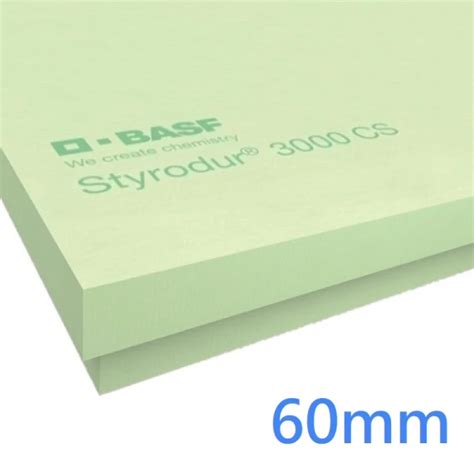 60mm Xps Insulation Sheet Styrodur® 3000cs Basf