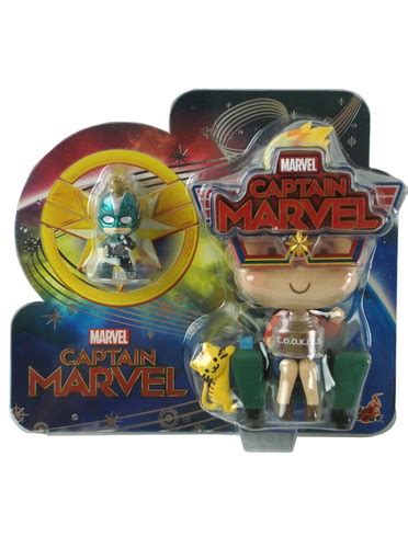 Hot Toys Cosbaby Captain Marvel Movbi Collectible Holiday Seasons