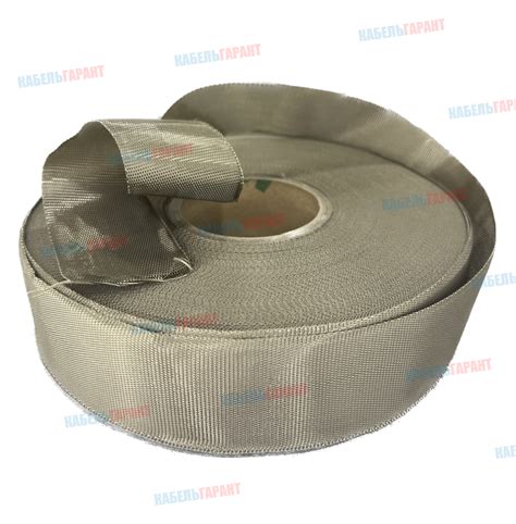 Термолента жаростойкая базальтовая ЛББ 0,3 х 70 мм, 1 метр