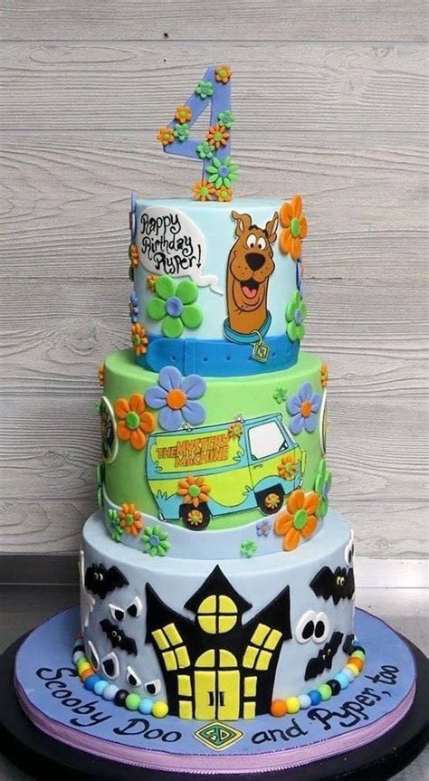 Scooby Doo Birthday Cake Funny Birthday Cakes Elegant Birthday Cakes