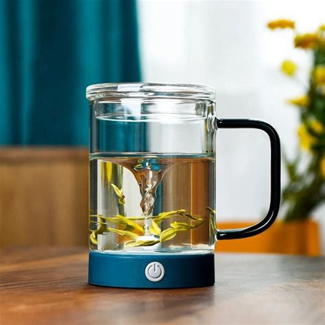 Taza magnética automática de agitación automática recargable por USB