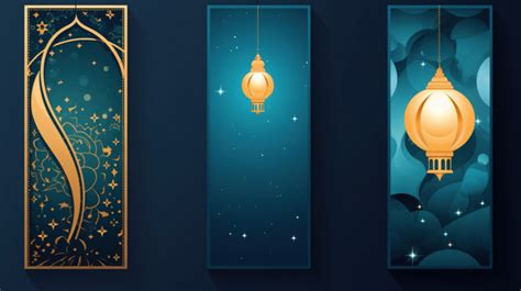 Banners Drawing With Ramadan Theme Background Ramadan Banner Muslim