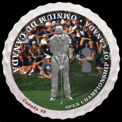 Golf - Putting - Canada Postage Stamp | Open Championship of Canada