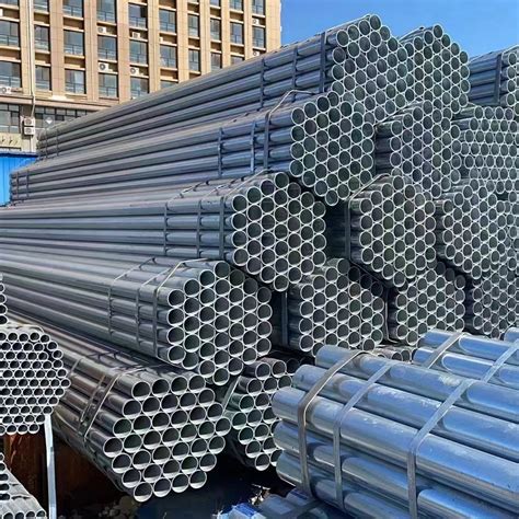 Hot DIP Welded ERW Hollow Section 1 2 3 4 1 Galvanized Steel Pipes 1 2 Galvanized Steel