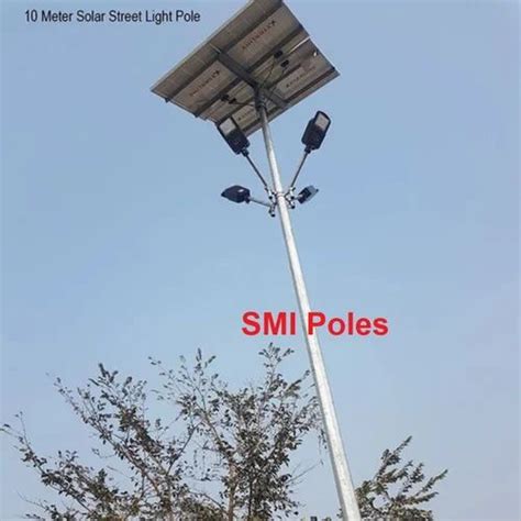 Modular Mild Steel Solar Street Lighting Pole Systems At Rs 8100 In