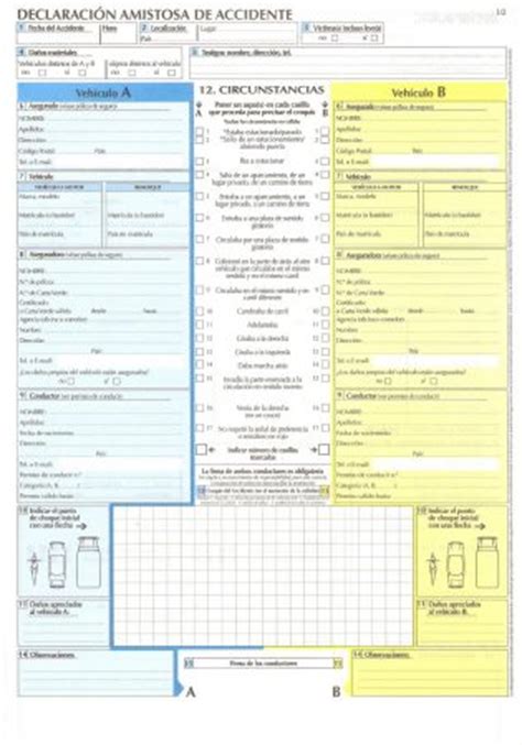 Sabes Rellenar Una Declaraci N Amistosa De Accidentes Torres