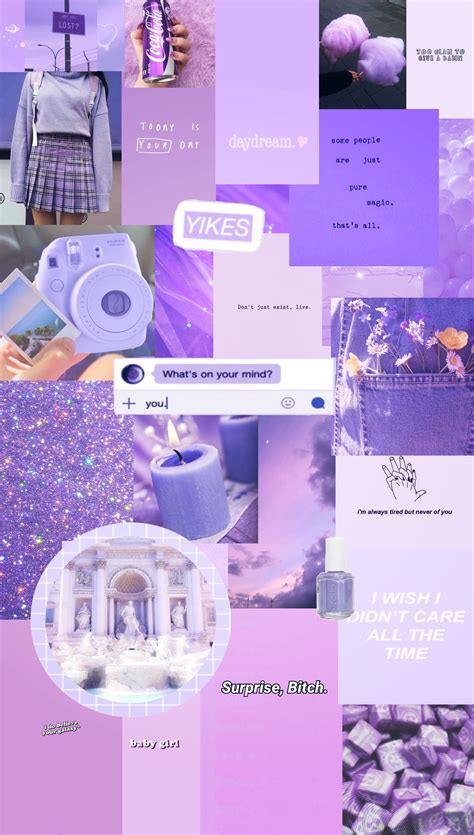 🖤 15+ Cute Purple Aesthetic Wallpaper - 2022