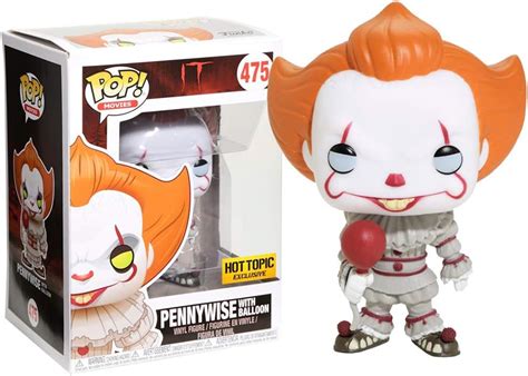 Funko Pop Movies Stephen Kings It Pennywise 475 With Balloon Amazones Juguetes Y Juegos