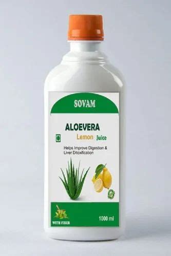 Sovam Aloevera Lemon Juice Packaging Type Bottle Ml At Rs