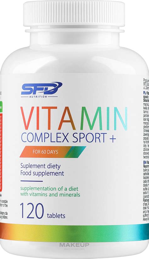 Sfd Nutrition Vitaminkomplex Sport Vitamin Komplex Makeup Se