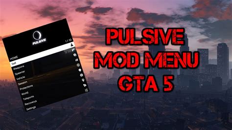 TUTO FR INSTALLER UN MOD MENU GRATUIT GTA 5 ONLINE PC 1 60 PULSIVE