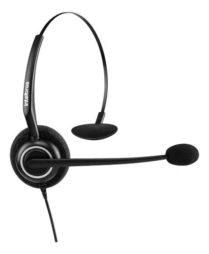 Headset Telemarketing Microfone Fone Intelbras Chs Usb Frete Gr Tis