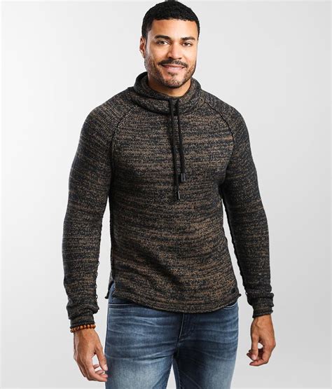 Outpost Makers Crossover Hooded Sweater Mens Sweaters In Black Buckle