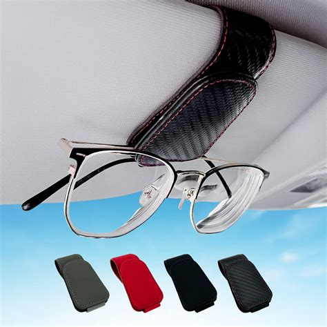 Amazon Veharvim 1Pack Metal Sunglass Holder For Car Visor