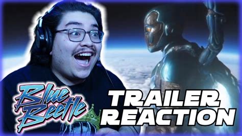 Blue Beetle Trailer Reaction Its Here Youtube