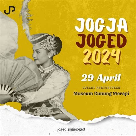 Joged Jogja Njoged April Dinas Pariwisata Daerah