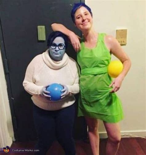 Inside Out Joy And Sadness Halloween Costume Contest At Costume Halloween Costume